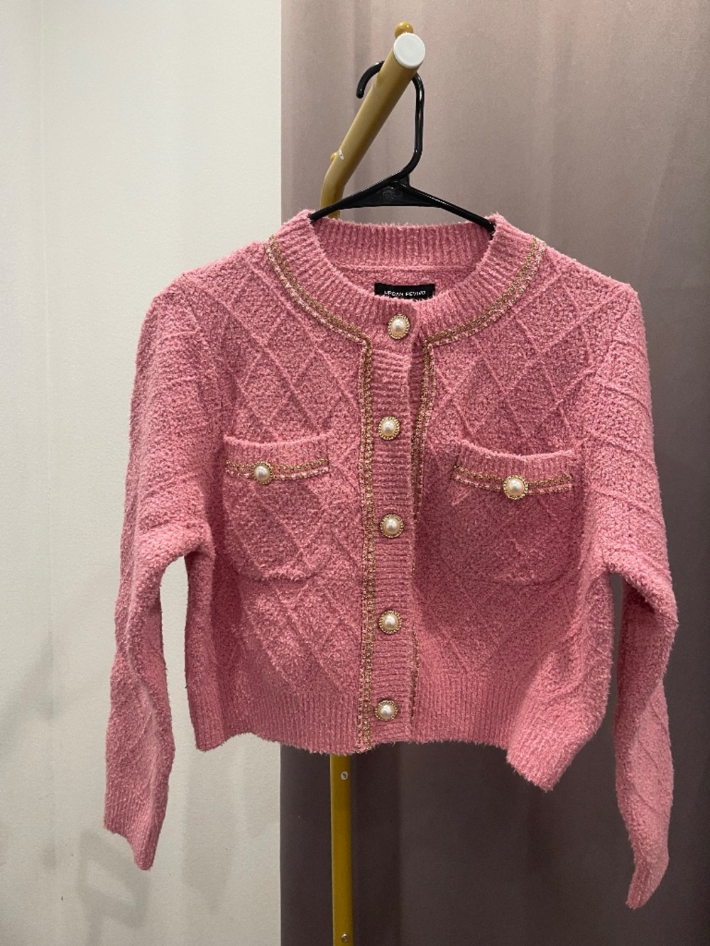 Urban revivo pink cardigan